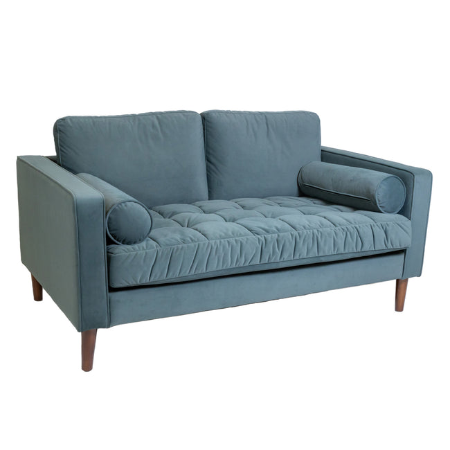 Ashfield 2 Seater Sofa Steel Blue