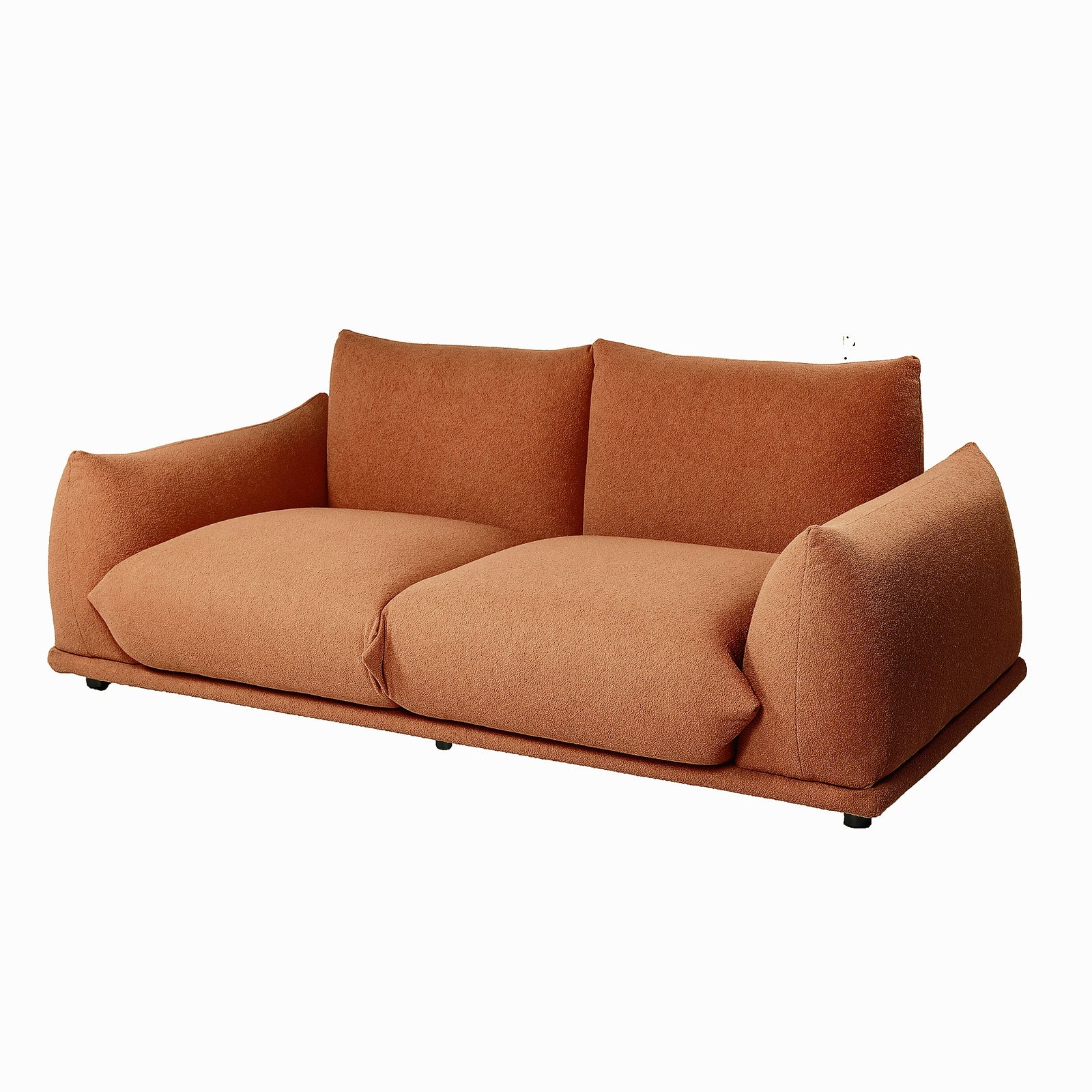 Marenco Style Sofa Burnt Orange 2 Seater