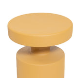 Mustard Metal Table Forms