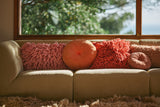 HKliving Rugged Woolen Cushion Pink 70x45cm