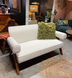 Pierre Jeanneret Style Easy Sofa Boucle White