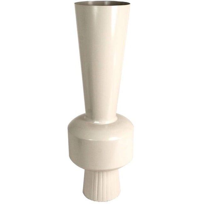 Vase Iron Ivory Large