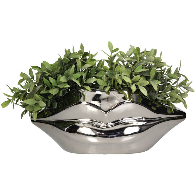 Planter Lips Silver