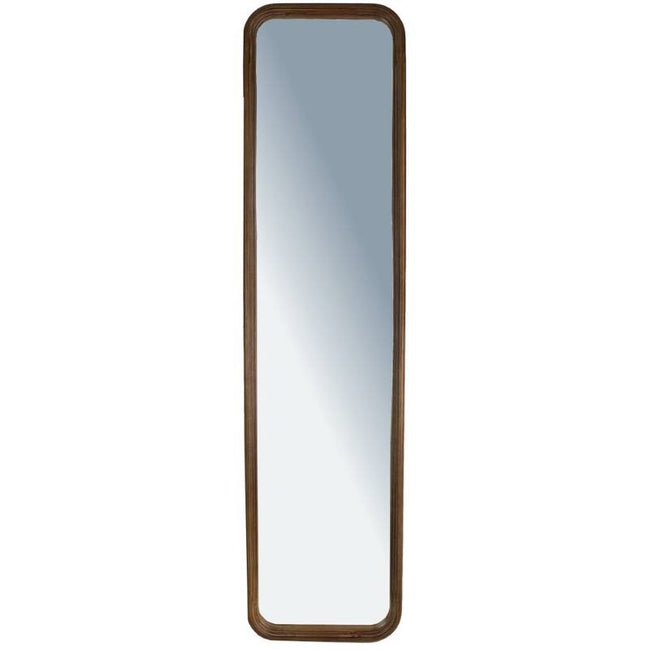 Mirror Rubberwood Brown 40x4x160cm