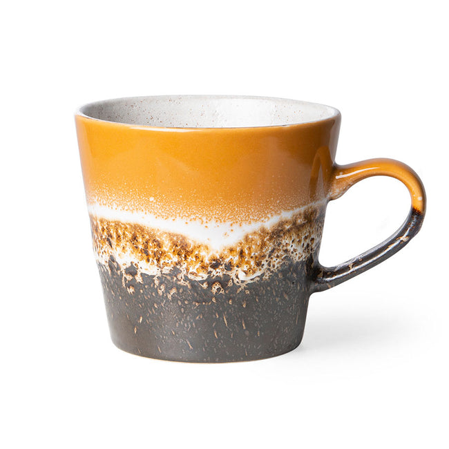 HKliving 70s Ceramics: Cappuccino Mug Fire