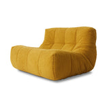 HKliving Lazy Lounge Chair Fluffy, Ochre