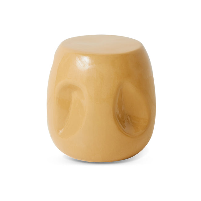 HKliving Currents Ceramic Side Table Sand