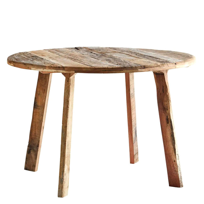 Recycled Round Dinning Table