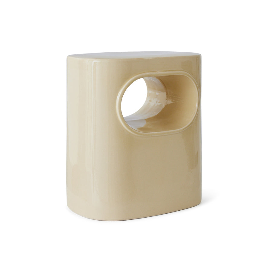 HKliving Space Side Table Cream