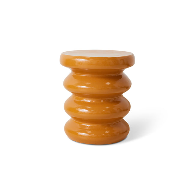 HKliving Allure Side Table Caramel