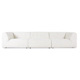 Vint Couch: Element Right 1.5 Seat Boucle Cream