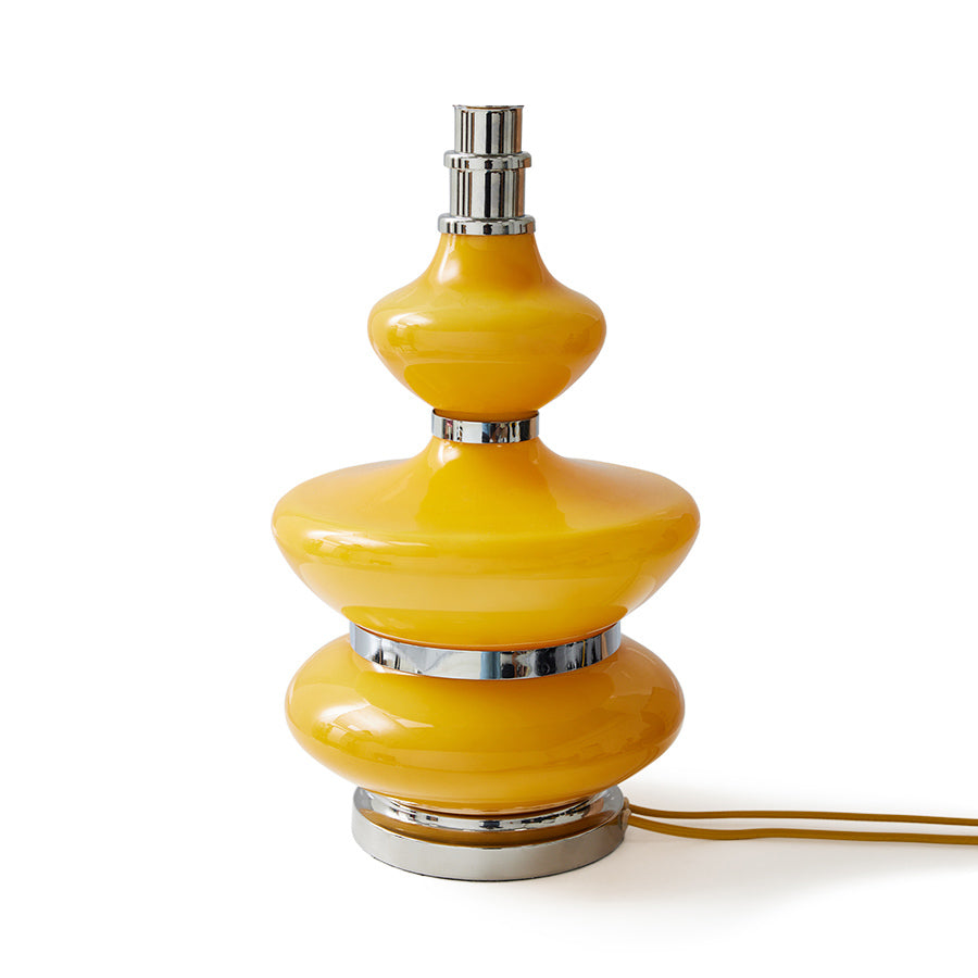 HKliving Bubble Lamp Base Honey