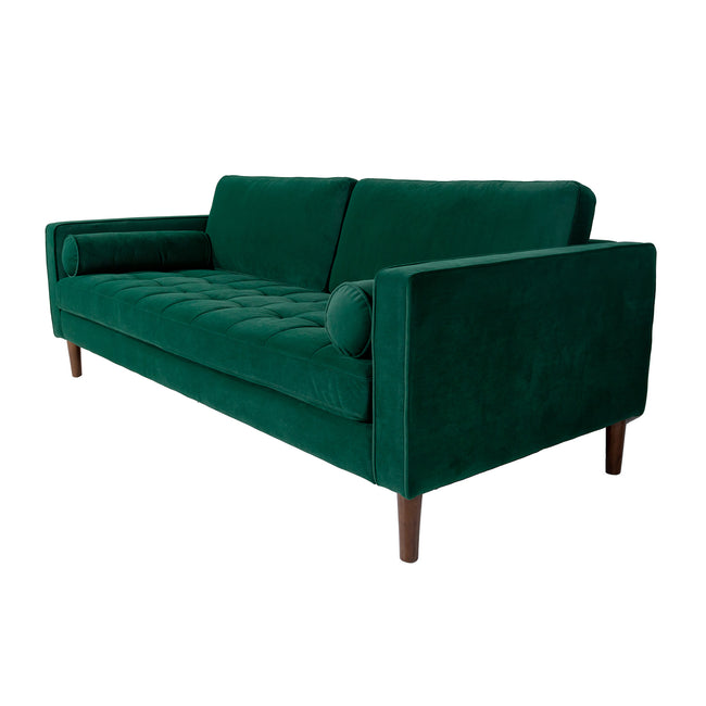 Ashfield 3 Seater Sofa Bottle Green