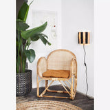 Raffia Wall Lamp - Madam Stoltz